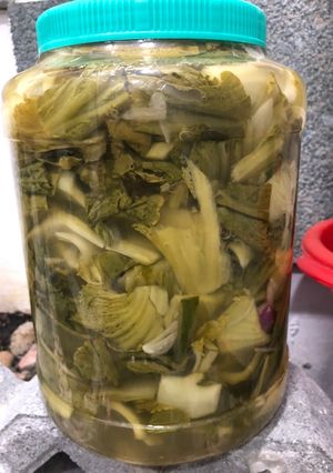 Hình của món Cách muối dưa cải.