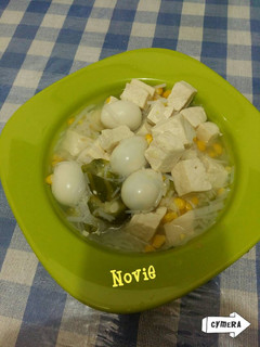 Foto resep Sop Bihun Tahu Puyuh