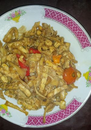 Foto resep Tumis Jamur Tiram Tempe