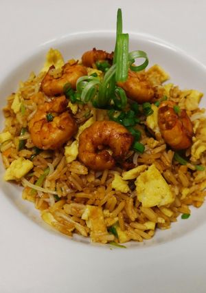 Una foto de Arroz Shangai