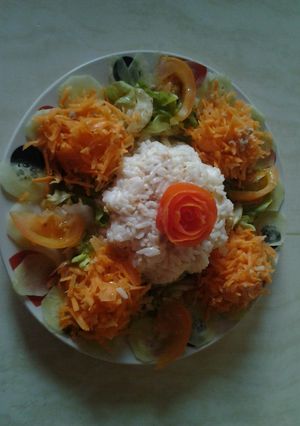 Une photo de Une Salade au Riz
