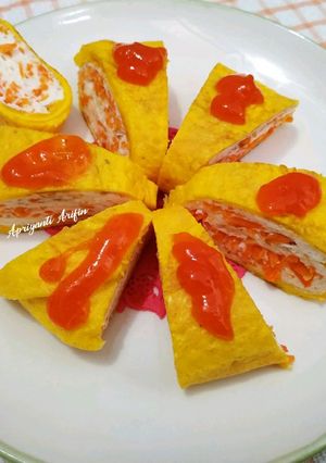 Foto resep Telur gulung isi wortel 🥕