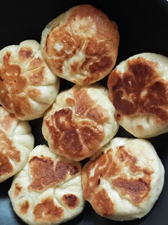 瓠瓜雞肉水煎包 的食譜成品照片