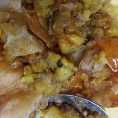 A picture of Potato kachori.