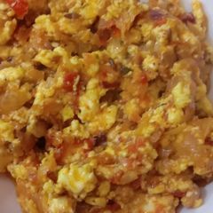 A picture of Paneer bhurji.