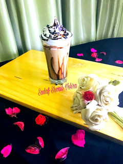 A picture of Frappuccino.