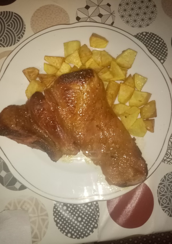 Una foto de Secreto de cerdo al horno