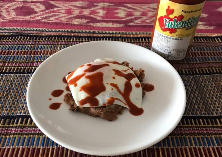 Recipe of Appetizing Bu’s famous quick and healthy refried beans