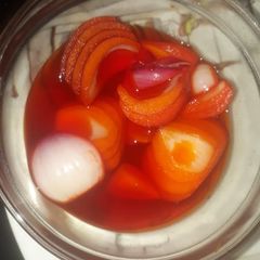 A picture of Vinegar onion.