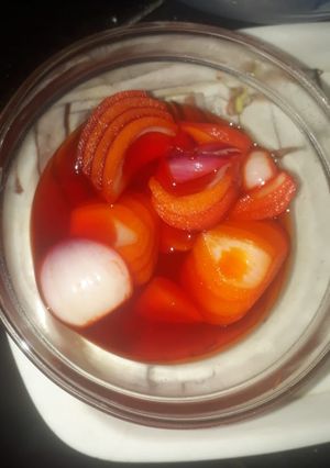 A picture of Vinegar onion.