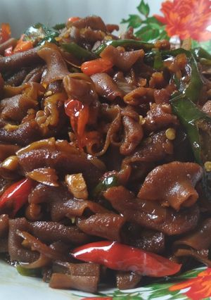 Foto resep Usus ayam masak kecap