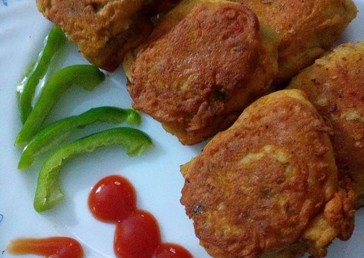 Recipe of Ultimate Bread potatoes cutlet