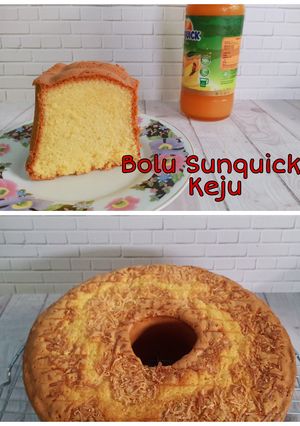 Foto resep Bolu Jeruk Sunquick Keju