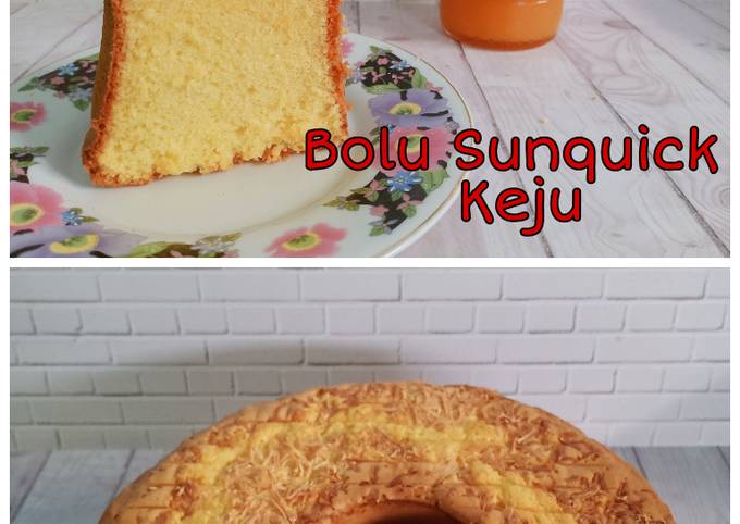 Resep Bolu Jeruk Sunquick Keju Oleh Elnesta - Cookpad Resep Bolu Jeruk Sunquick Keju Oleh Elnesta - Cookpad