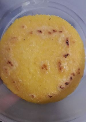 Una foto de Arepas Venezolanas con harina de Polenta