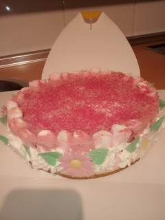 Una foto de Tarta de petit suisse en MC