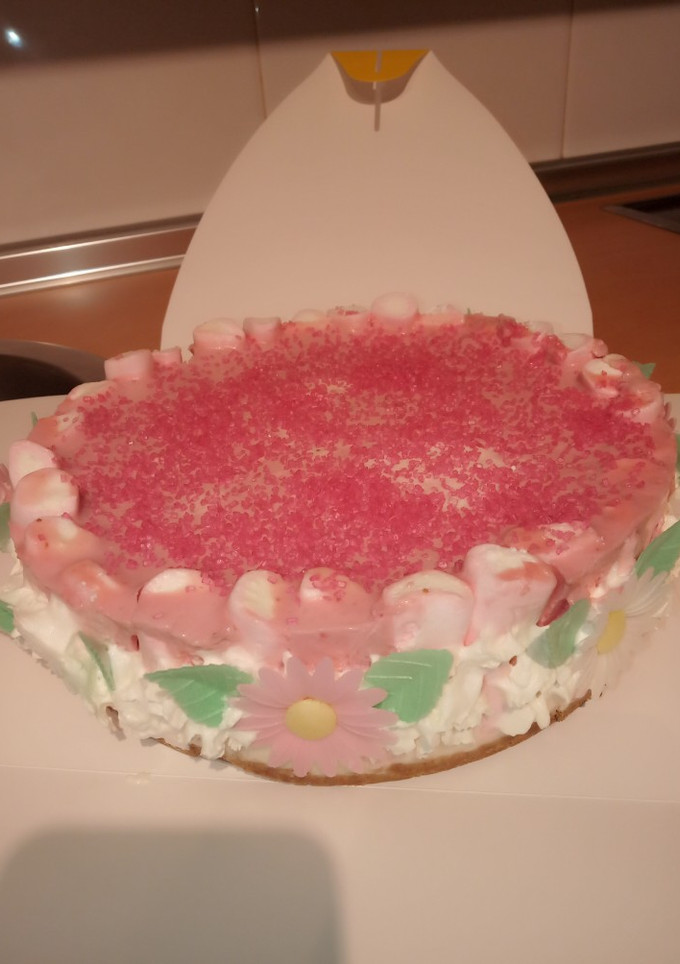Una foto de Tarta de petit suisse en MC