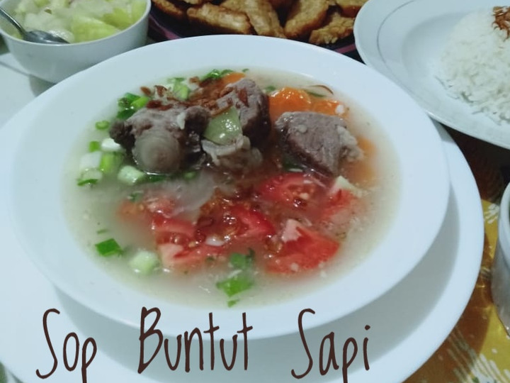 Bagaimana Membuat 159.Sop Buntut Sapi, Lezat