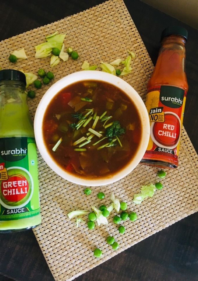 વેજ મનચાઉં સૂપ (Veg Manchow Soup Recipe In Gujarati) રેસીપી મુખ્ય ફોટો