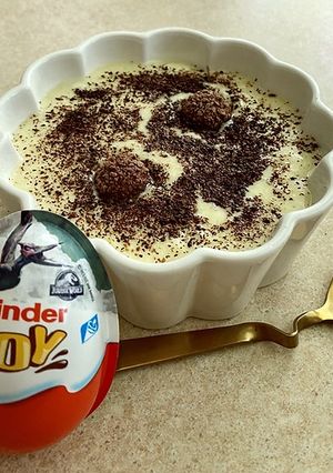 Zdjęcie przepisu Przepis na Kinder Joy.