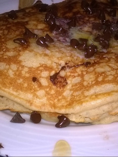 Una foto de Panquecas integrales low carb