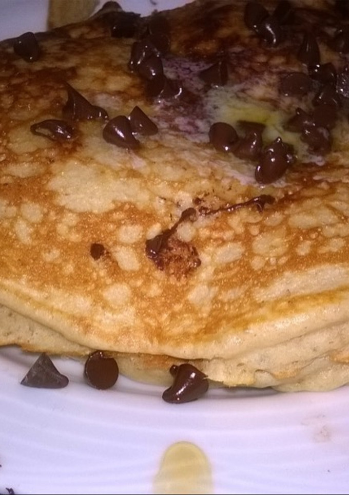 Una foto de Panquecas integrales low carb