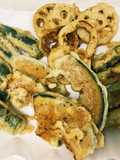 Assorted Vegetable Tempura (Five Kinds)