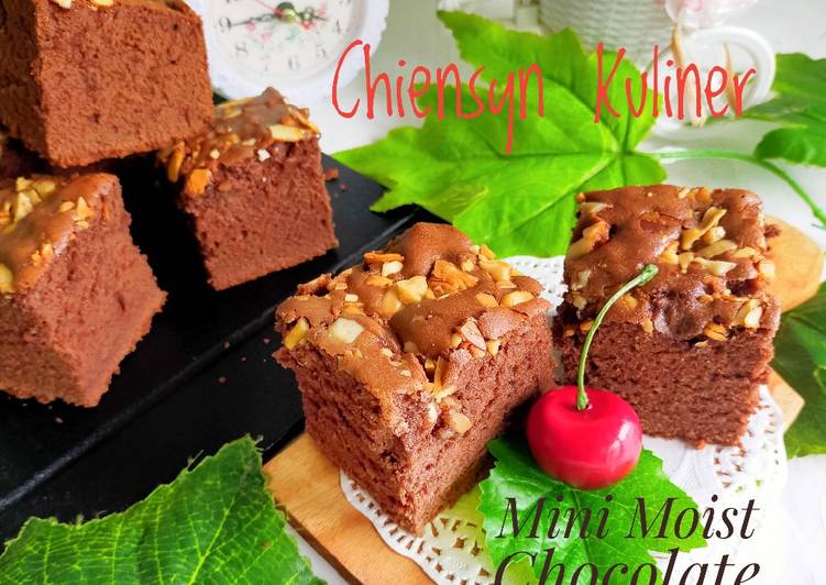 Langkah Mudah untuk Membuat Mini Moist Chocolate Cake, Menggugah Selera
