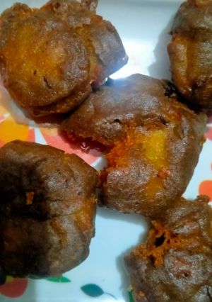 कुट्टू के आटे का आलू बड़ा (kuttu ke atte ka aloo vada recipe in Hindi) रेसिपी मुख्य फोटो