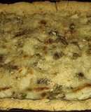 Tarta sin gluten de palmito y aceituna