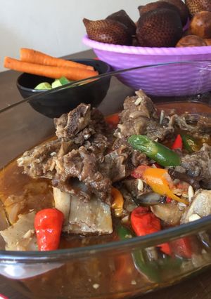 Foto resep Daging / iga sapi asam manis pedas🤤