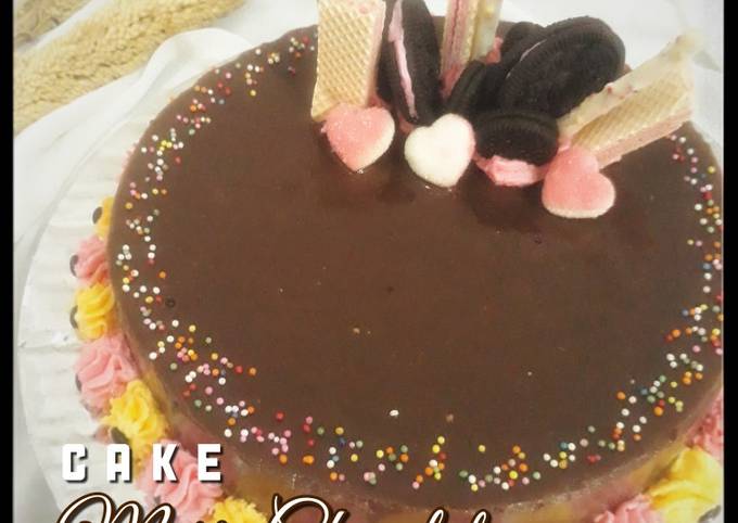 Resep Marie Chocolate Cake (no bake)