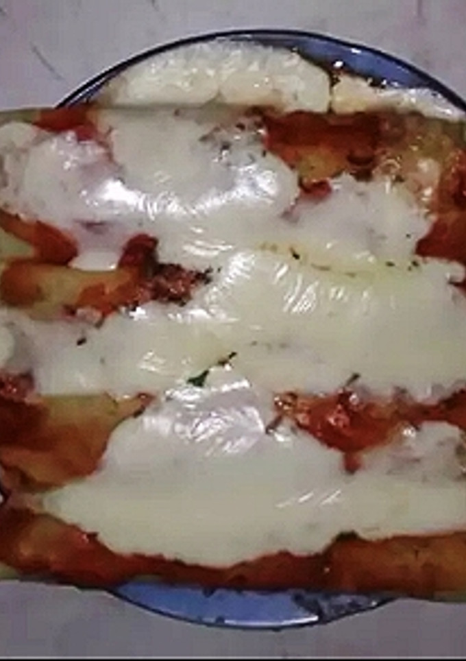 Una foto de Canelones de Acelga y Carne 🥬🥩