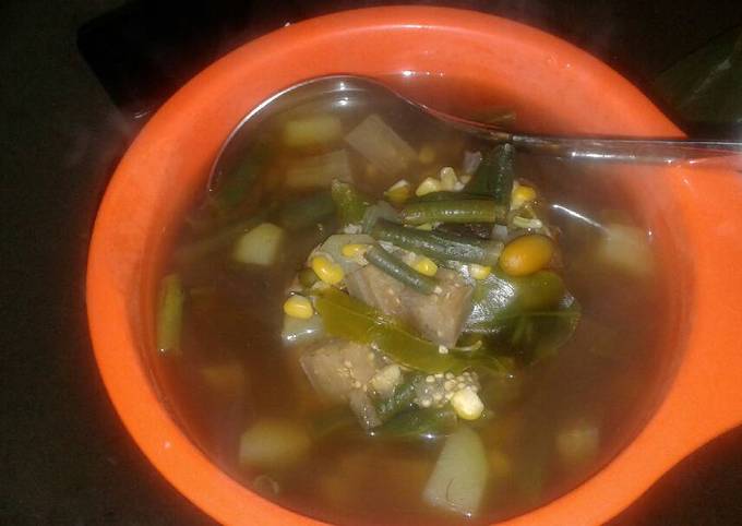 Sayur Asem Terasi Pedas