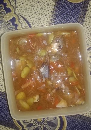 Foto resep Tumis ikan asin kembung pete
