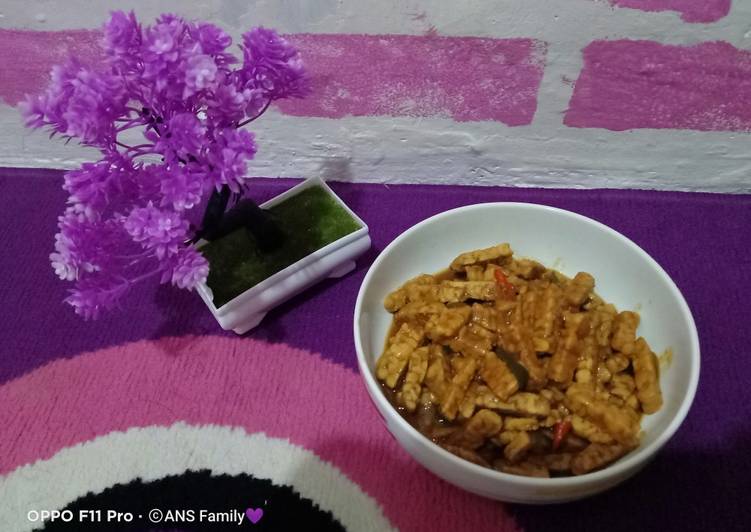 PATUT DICOBA! Resep Rahasia Tumis tempe manis pedas