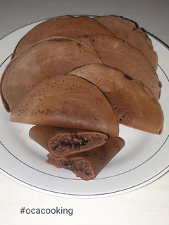 Foto resep Pancake coklat lipat