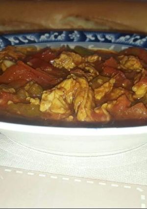 Une photo de Shakshuka aux escalopes