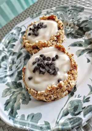 Foto di Crostatine vegane senza glutine e senza cottura