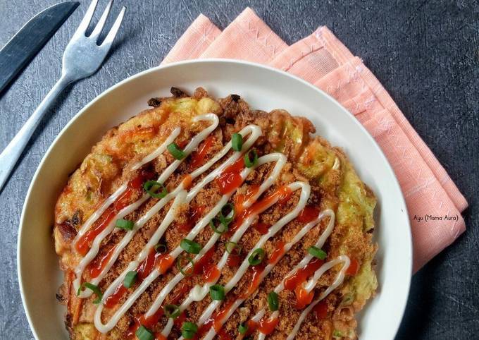 Resep Pizza Sayuran ala Okonomiyaki, Sempurna