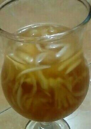 Foto resep Es Kelapa Muda Serut Buah Nanas Ala Mama Eli