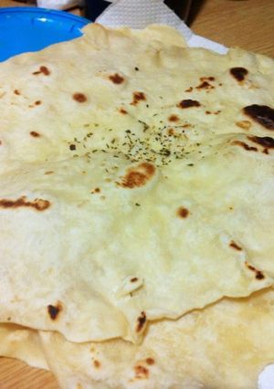 【靜靜小廚】印度烙餅 的食譜成品照片