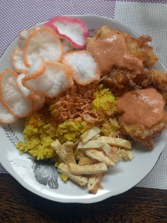 Cara Sederhana Membuat Resep  Nasi kuning super gampang yang Lezat, Menggugah Selera