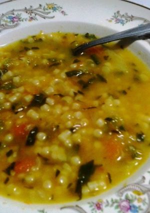 Una foto de Sopa de verduras