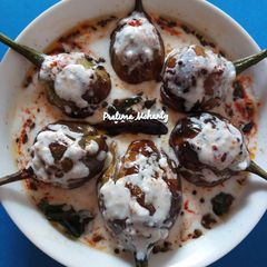 A picture of Dahi Baingan.