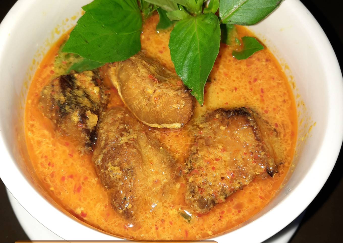 72. Mangut iwak Pè Asap (sayur santan ikan pari) khas Semarang