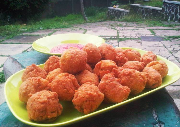 Resep Bola Bola mie crispy yang Lezat