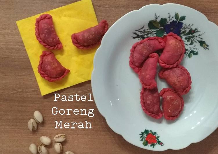 Resep Pastel Goreng Merah (Tanpa Telur) Anti Gagal