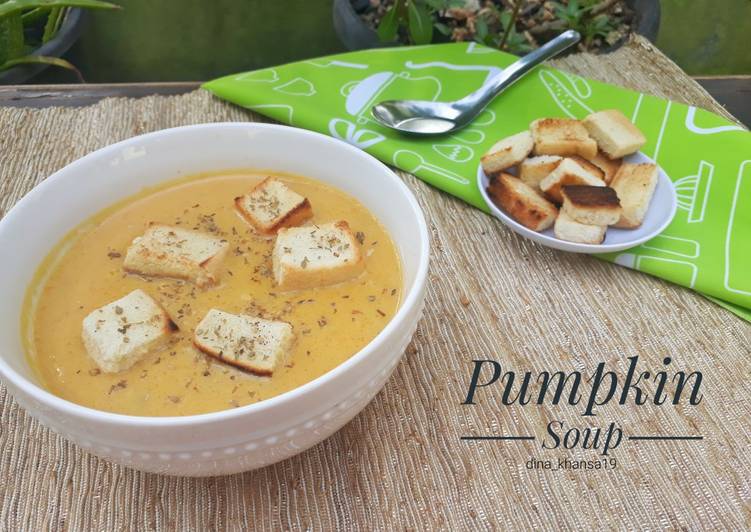Resep Pumpkin Soup yang Enak Banget Kreasi Masakan
