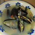 Sopa de mariscos y pescado